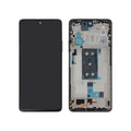 Écran complet Xiaomi 11T Pro / Xiaomi 11T – Noir – Compatible LCD – avec châssis