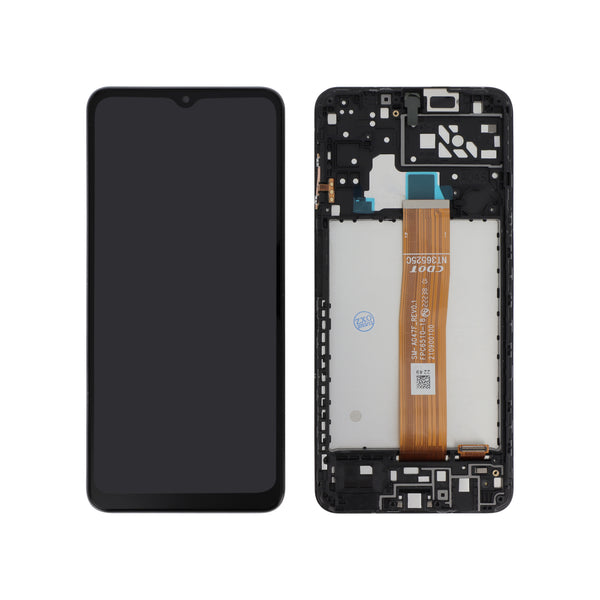 Écran complet Galaxy A04s – Compatible LCD – avec châssis