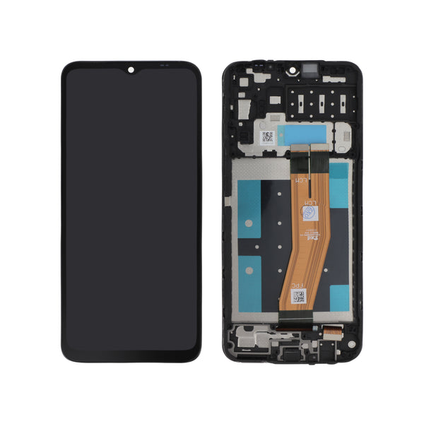 Écran complet Galaxy A14 – Compatible LCD – avec châssis