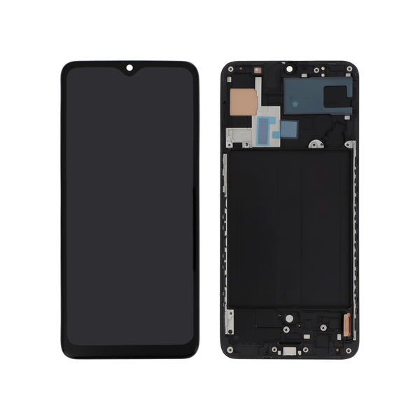 Écran complet Galaxy A70 – Compatible LCD (Incell) – avec châssis