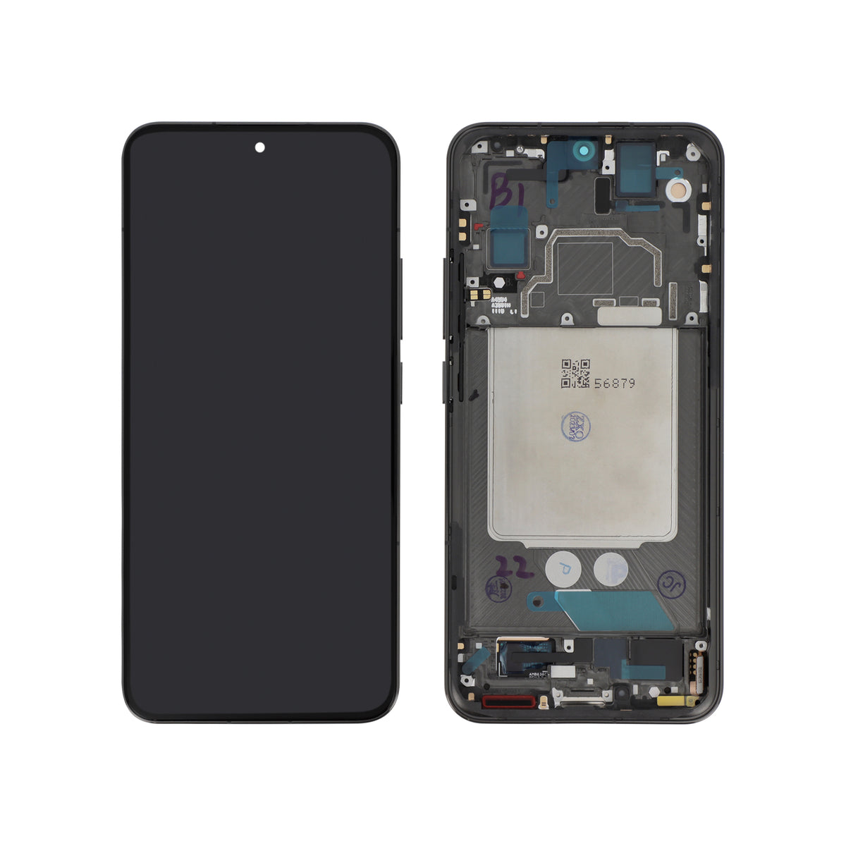 Écran complet Xiaomi 13 – Noir – Qualité d'origine – avec châssis