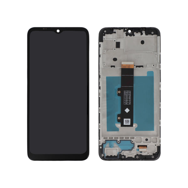 Écran complet Moto E20 – Noir – Compatible LCD – avec châssis