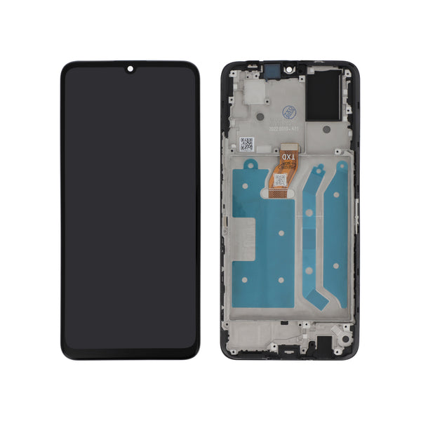 Écran complet Honor X7 – Noir – Compatible LCD – avec châssis