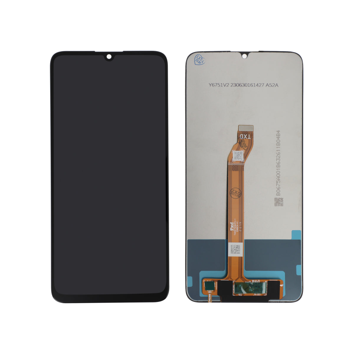 Écran complet Honor X7 – Compatible LCD – sans châssis
