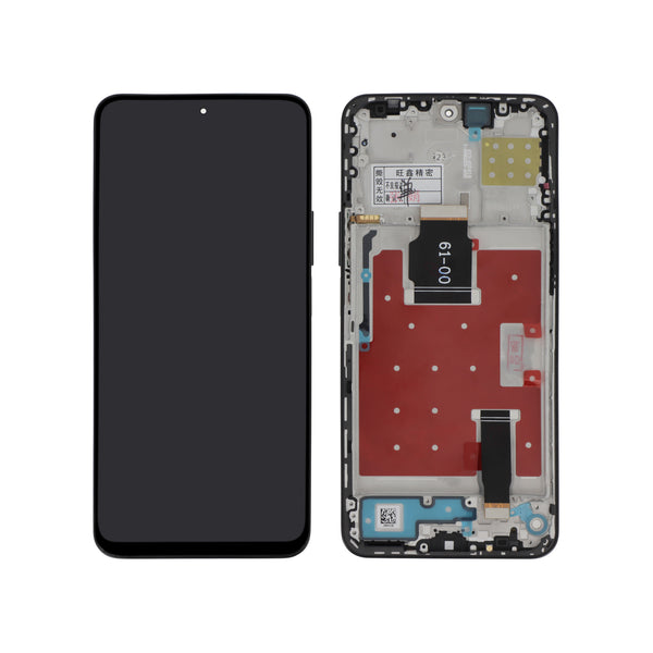 Écran complet Honor 90 Lite – Noir – Compatible LCD – avec châssis