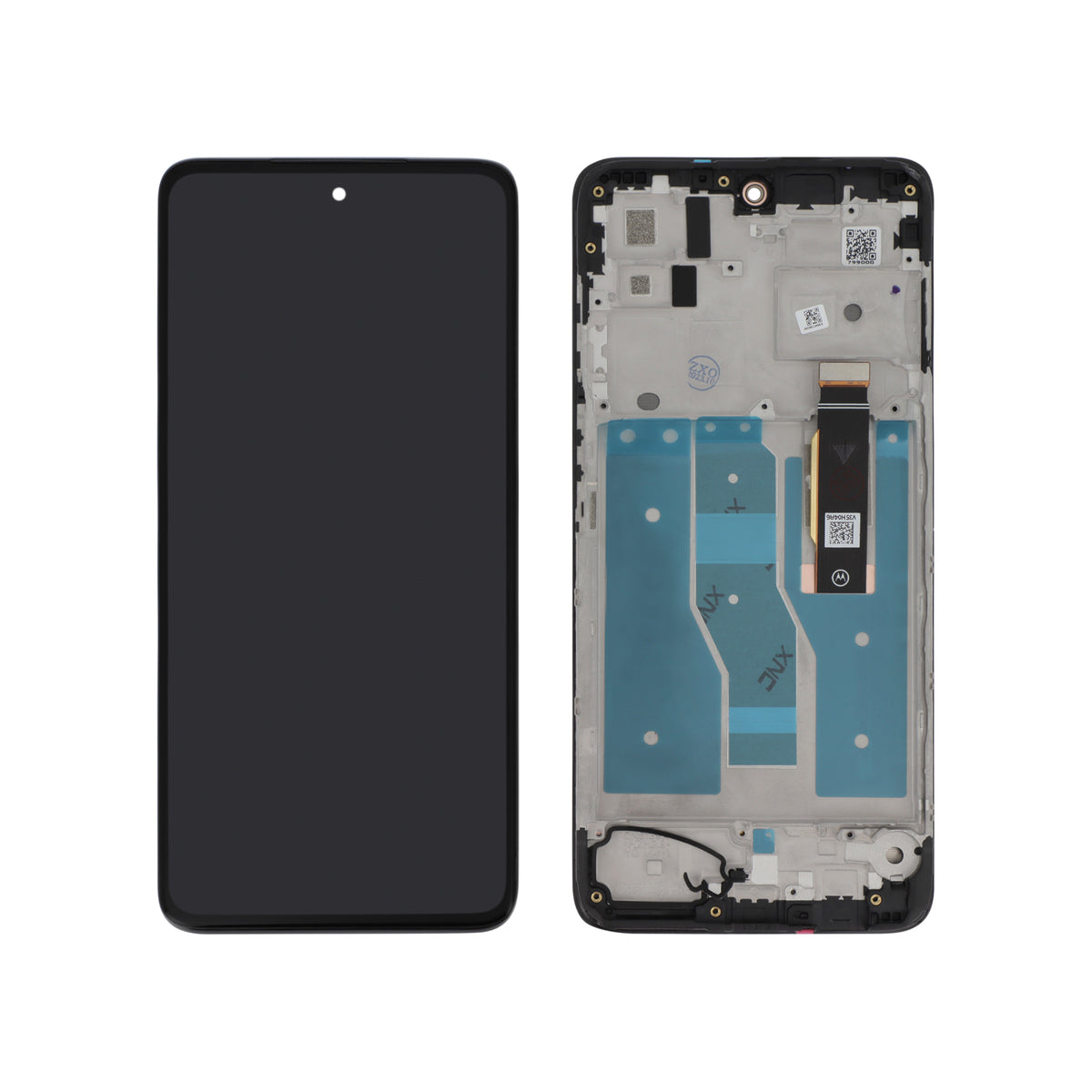 Écran complet Moto G82 5G – Qualité d'origine – avec châssis