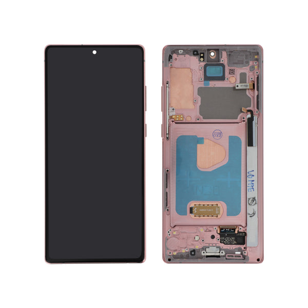 Écran complet Galaxy Note 20 – Bronze – Qualité d'origine – avec châssis