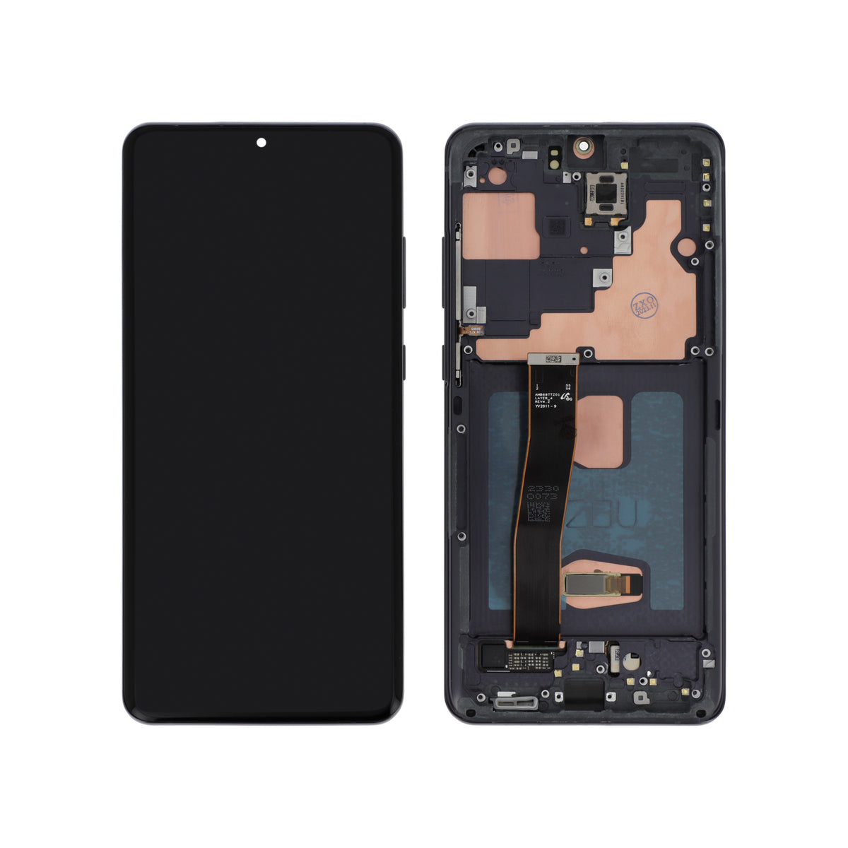 Écran complet Galaxy S20 Ultra – Noir – Qualité d'origine