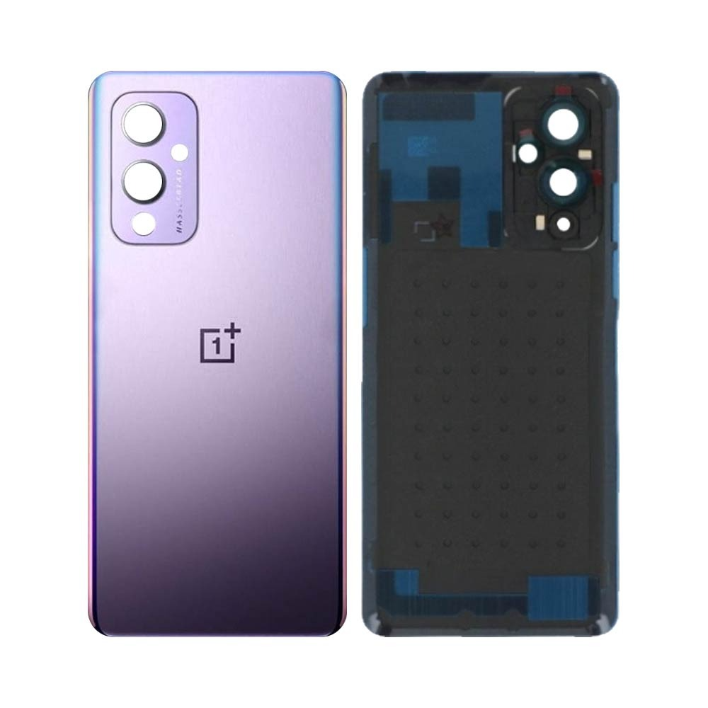 Vitre arrière OnePlus 9 – Blanc brume – Compatible Premium