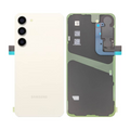 Vitre arrière Galaxy S23 Plus 5G – Crème – Compatible Premium