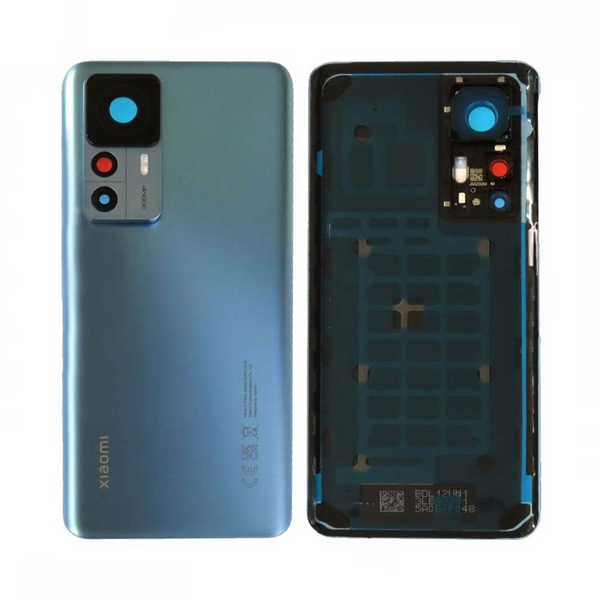 Vitre arrière Xiaomi 12T Pro – Bleu – Compatible Premium