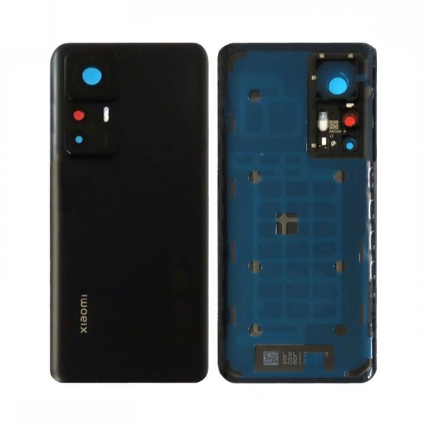 Vitre arrière Xiaomi 12T Pro – Noir – Compatible Premium