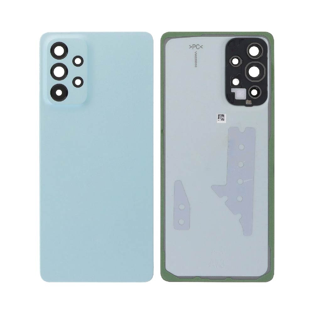 Vitre arrière Galaxy A73 5G – Vert menthe – Compatible Premium