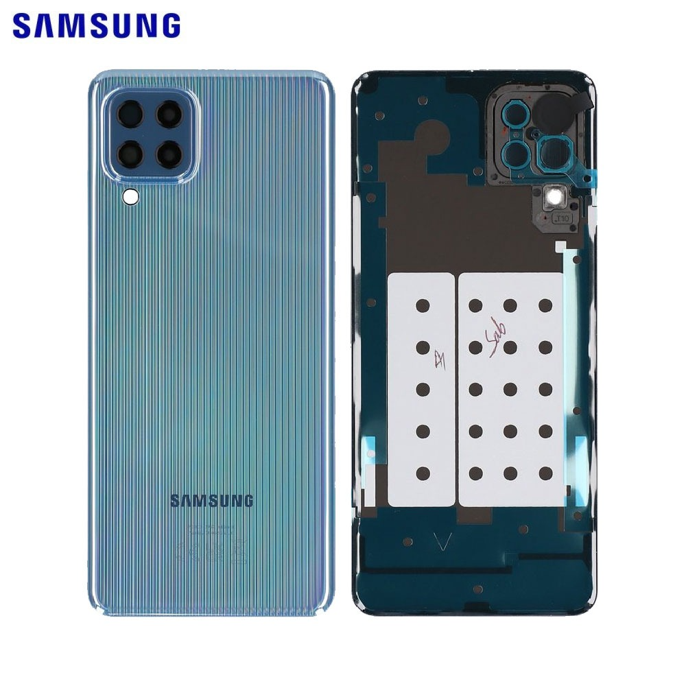 Vitre arrière Galaxy M32 – Bleu – Original Samsung (Service Pack)