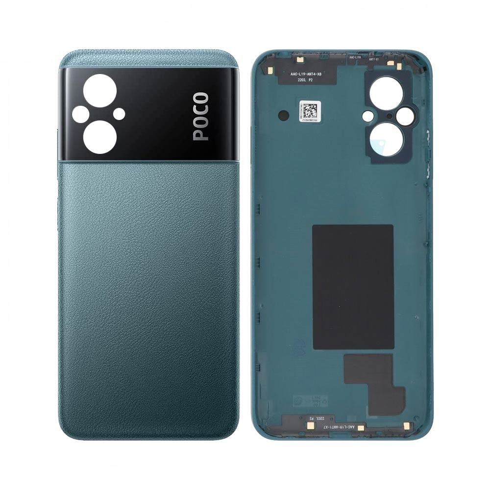 Vitre arrière Xiaomi Poco M5 – Vert – Compatible Premium