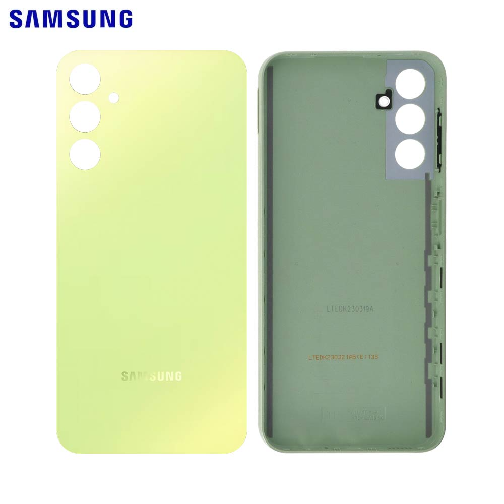 Vitre arrière Galaxy A34 5G – Vert citron – Original Samsung (Service Pack)