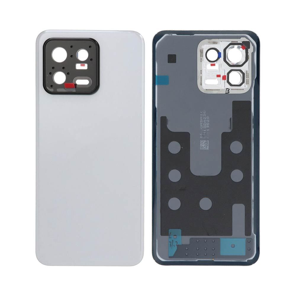 Vitre arrière Xiaomi 13 5G – Blanc – Compatible Premium