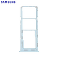 Tiroir SIM Galaxy M13 – Bleu clair – Original Samsung (Service Pack)
