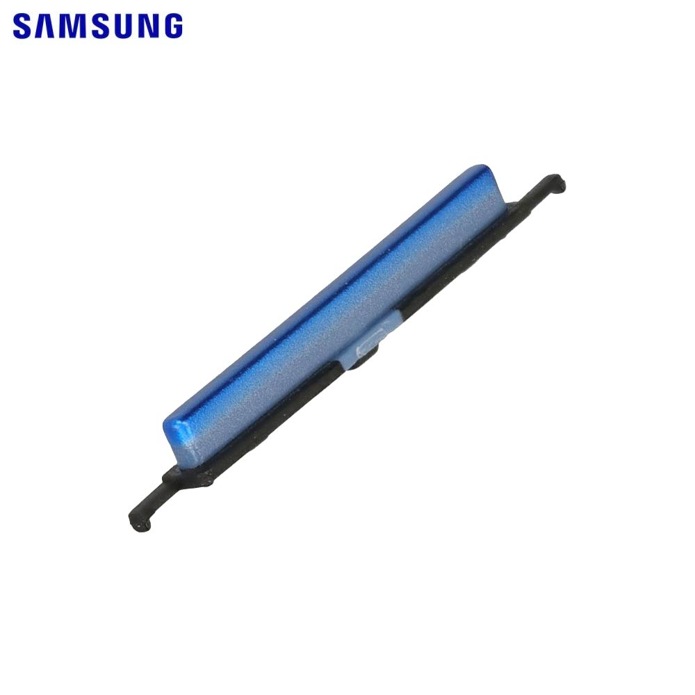 Bouton volume Galaxy M12 – Bleu – Original Samsung (Service Pack)