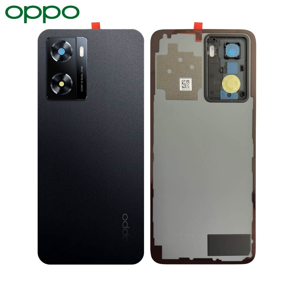 Vitre arrière OPPO A57s 4G – Noir étoilé – Original