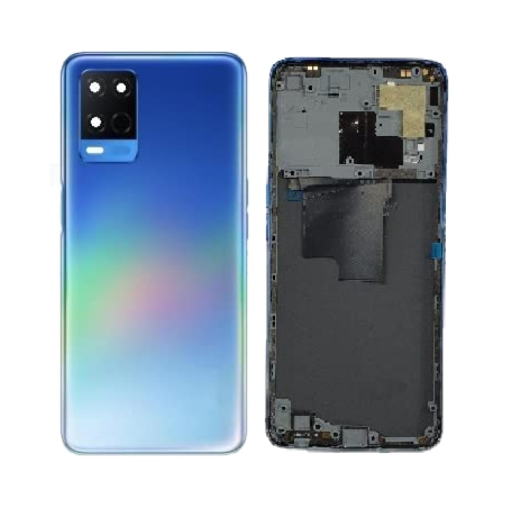 Vitre arrière OPPO A54 4G – Bleu étoilé – Compatible Premium