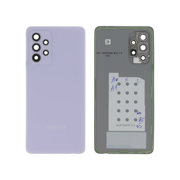 Vitre arrière Galaxy A52 – Violet – Original Samsung (Service Pack)