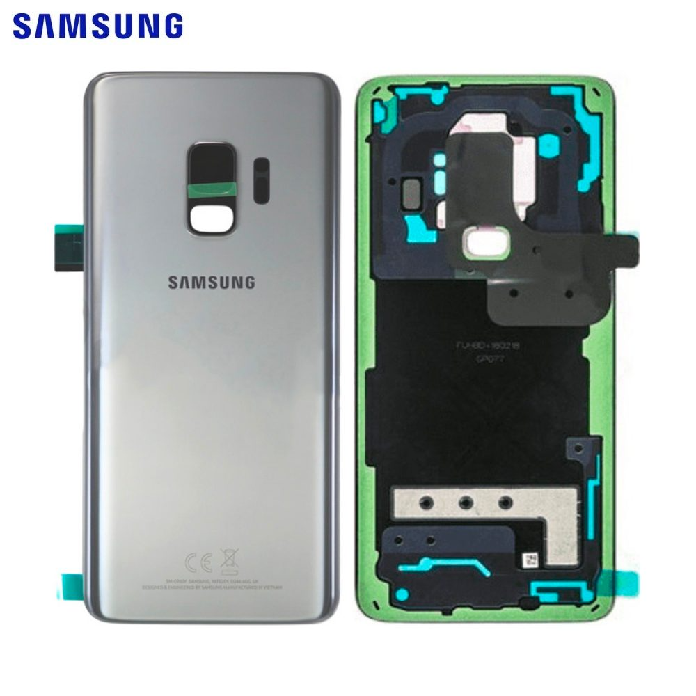 Vitre arrière Galaxy S9 Plus – Gris titane – Original Samsung (Service Pack)