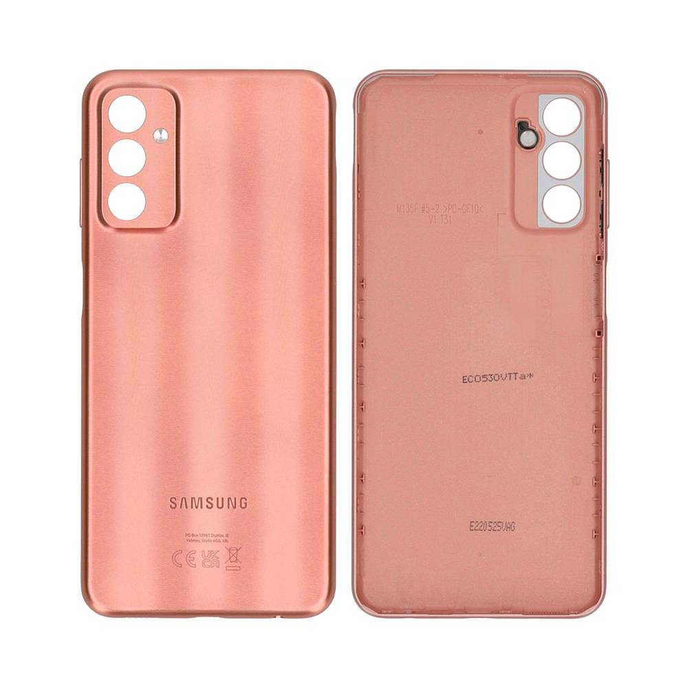 Vitre arrière Galaxy M13 – Orange cuivre – Compatible Premium