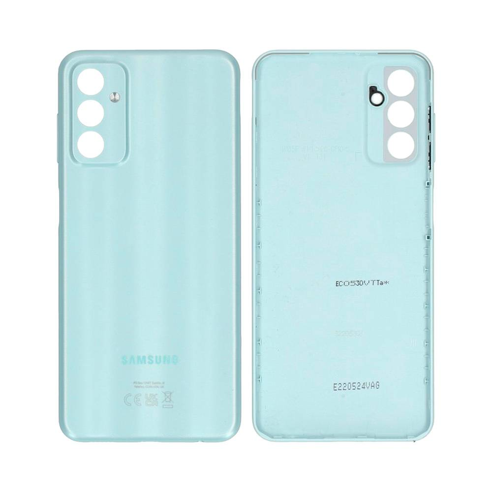 Vitre arrière Galaxy M13 – Bleu clair – Compatible Premium