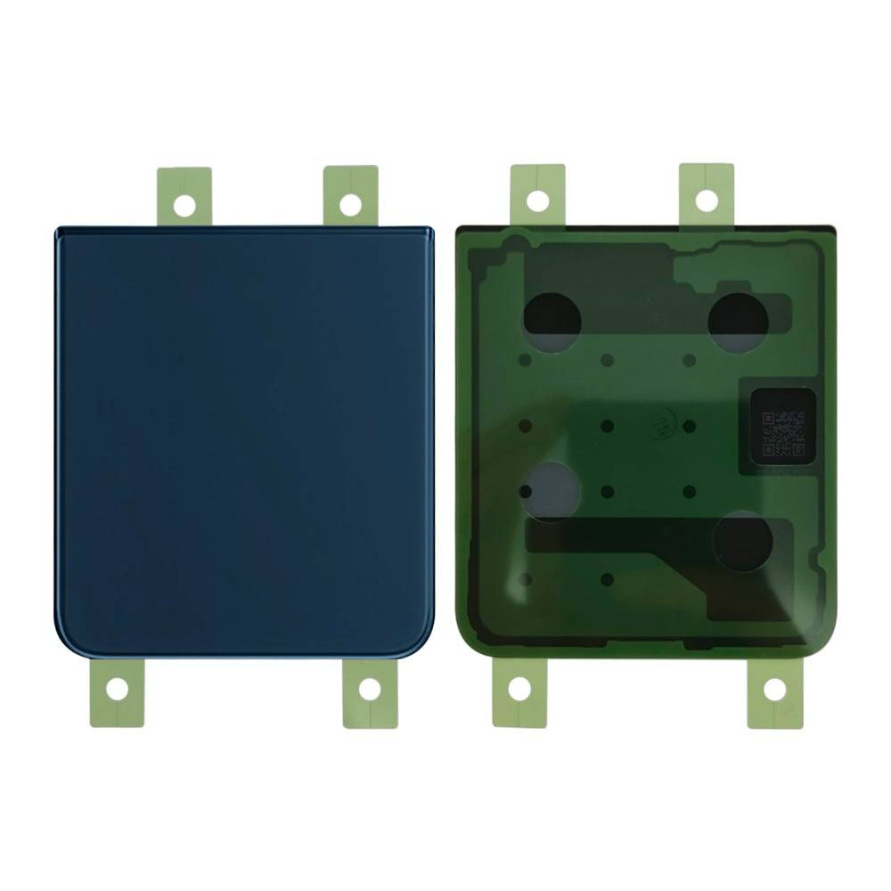 Vitre arrière Galaxy Z Flip 4 5G (Inférieur) – Marine – Compatible Premium
