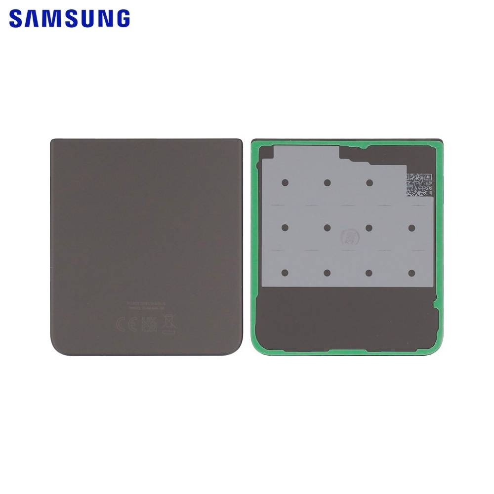 Vitre arrière Galaxy Z Flip 3 5G (Inférieur) – Noir – Original Samsung (Service Pack)