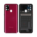 Vitre arrière Galaxy M31 – Rouge – Compatible Premium