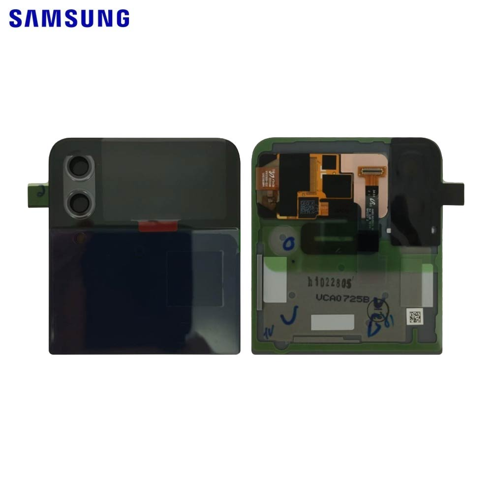 Vitre arrière Galaxy Z Flip 4 5G (Supérieur) – Marine – Original Samsung (Service Pack)