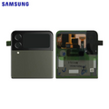 Vitre arrière Galaxy Z Flip 4 5G Kaki – Original Samsung (Service Pack)