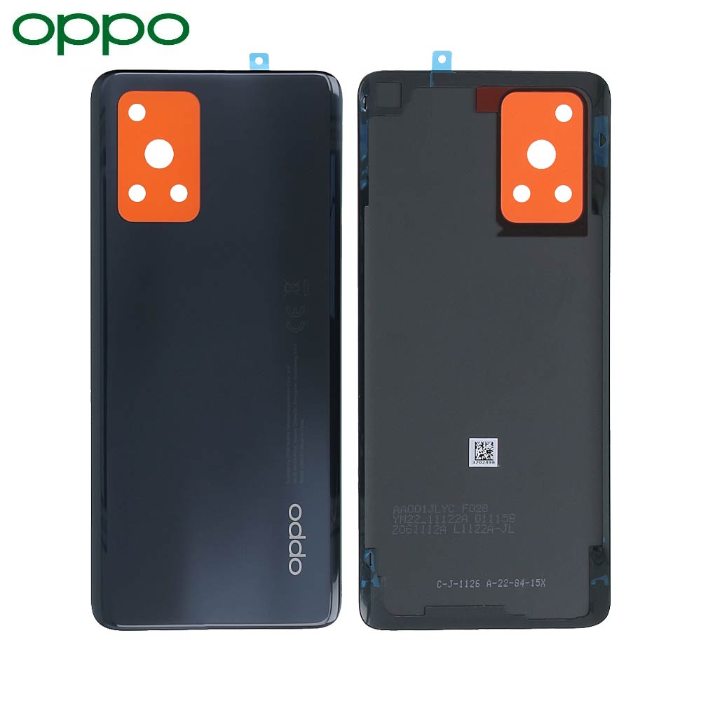 Vitre arrière OPPO A74 4G – Noir – Original