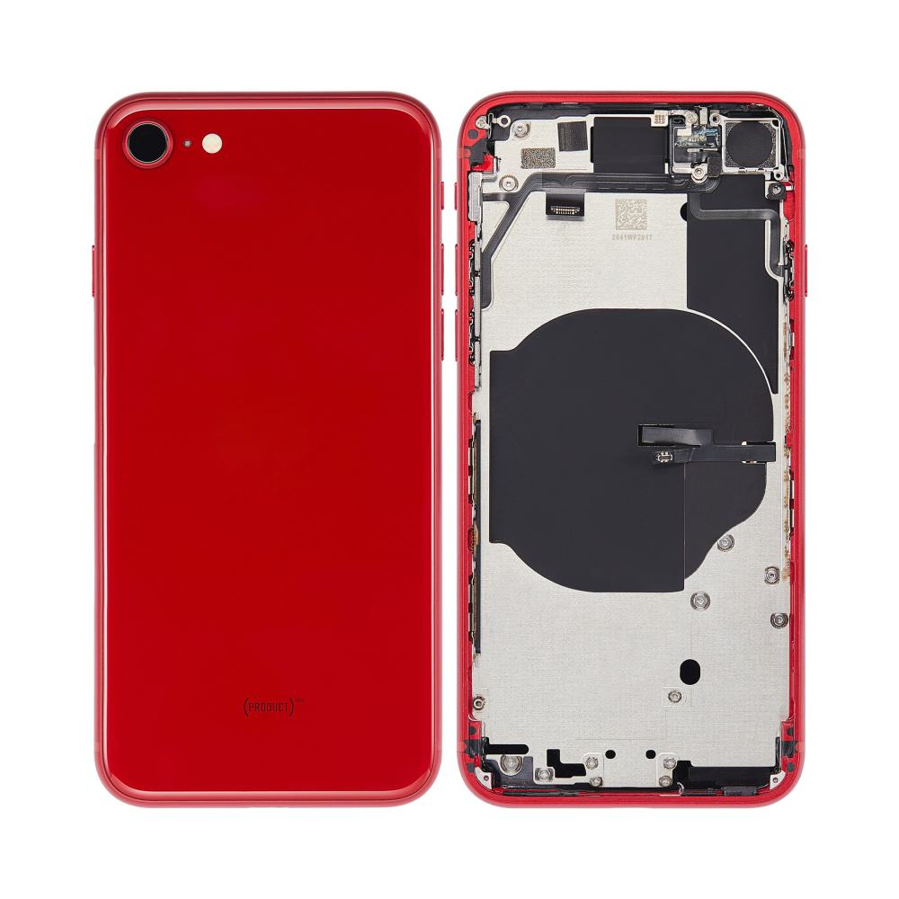 Châssis équipé iPhone SE 2022 (3e Gen) – Rouge – Compatible Premium