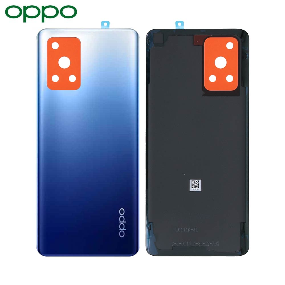 Vitre arrière OPPO A74 4G – Bleu – Original
