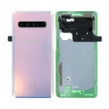 Vitre arrière Galaxy S10 5G Crown – Argent – Compatible Premium
