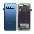 Vitre arrière Galaxy S10 Plus – Bleu – Compatible Premium