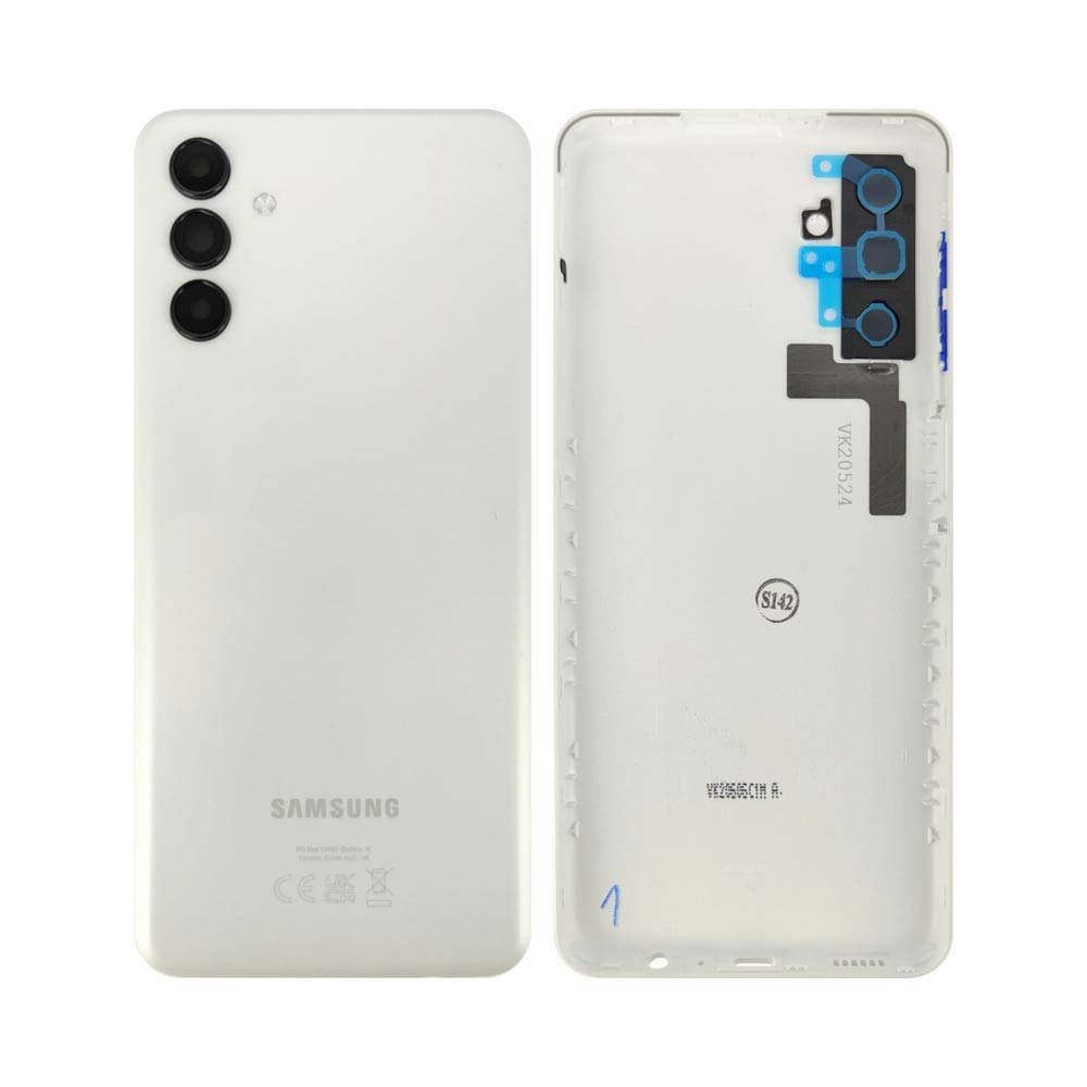 Vitre arrière Galaxy A13 5G – Blanc – Compatible Premium