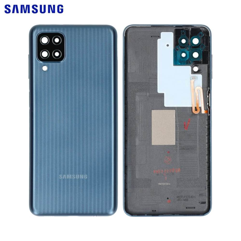 Vitre arrière Galaxy M12 – Noir – Original Samsung (Service Pack)