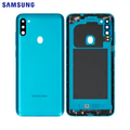 Vitre arrière Galaxy M11 – Bleu – Original Samsung (Service Pack)