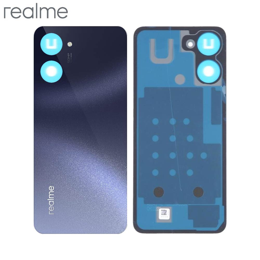 Vitre arrière Realme 10 4G Rush – Noir – Original