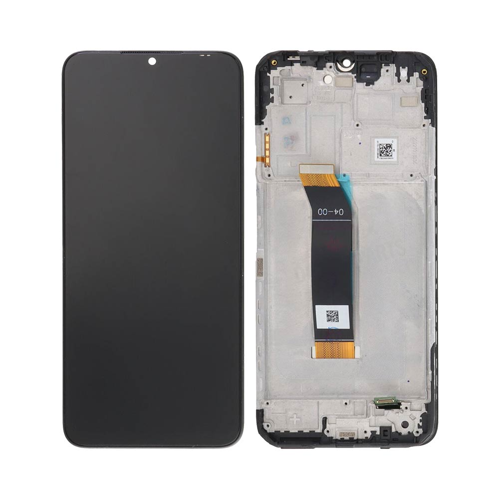Écran complet avec châssis Xiaomi Redmi 10 5G – Noir – Qualité d'origine