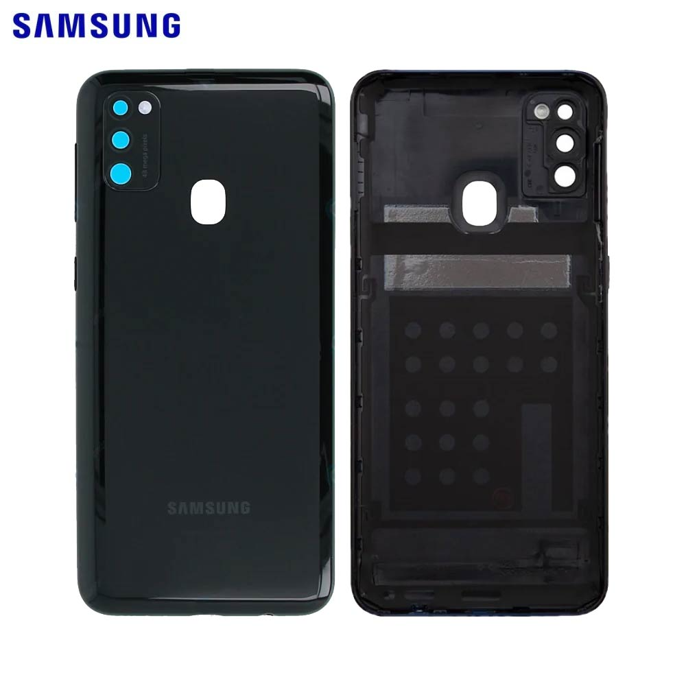 Vitre arrière Galaxy M21 – Noir – Original Samsung (Service Pack)