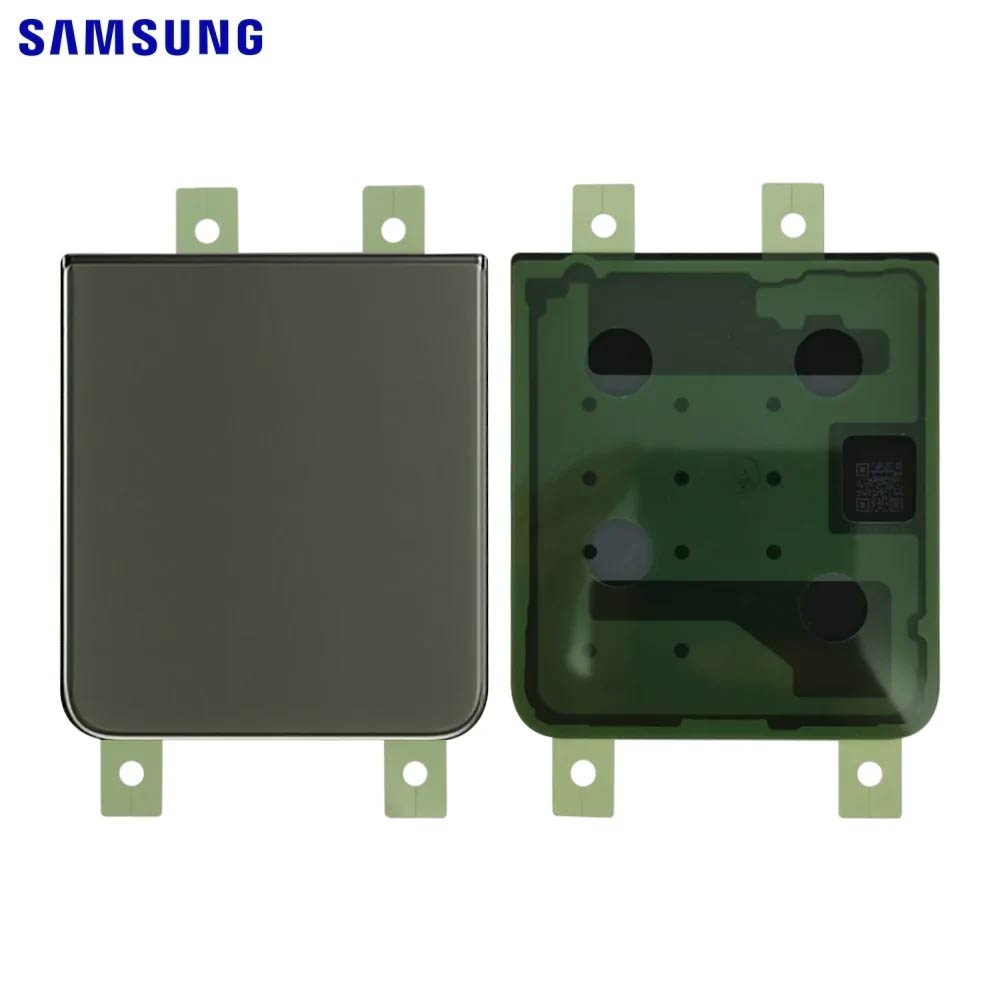 Vitre arrière Galaxy Z Flip 4 5G (Inférieur) Kaki – Original Samsung (Service Pack)