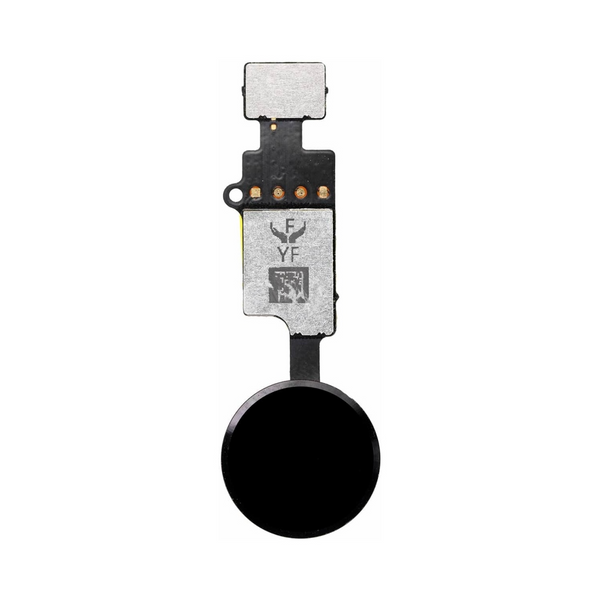 Bouton home iPhone 8 Plus / iPhone 8 / iPhone 7 Plus / iPhone 7 / iPhone SE 2020 (2nd Gen) / iPhone SE 2022 (3e Gen) YF (No Touch ID) 3rd Génération – Noir – Compatible