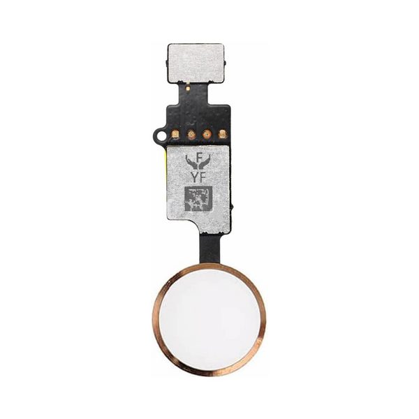 Bouton home iPhone 7 / iPhone 7 Plus / iPhone 8 / iPhone 8 Plus YF 3rd Génération – Or – Compatible