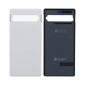 Vitre arrière Pixel 7a – Blanc neige – Compatible Premium