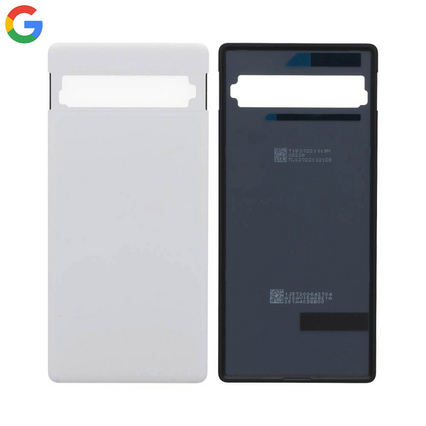 Vitre arrière Pixel 7a – Blanc neige – Original